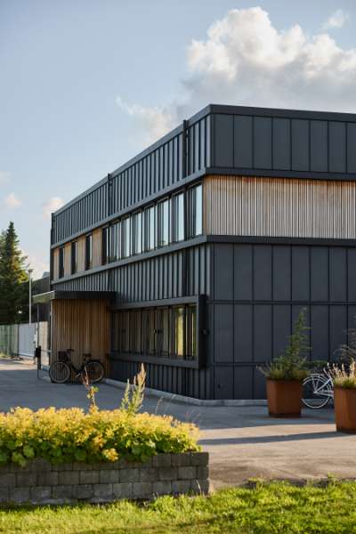 Eine nordjütische Hafengeschichte aus Stahlprofilen und Schiffsankern, Port of Aalborg, Rørdalsvej 27B, 9000 Aalborg, Dänemark